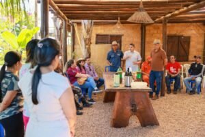 Colheita na Fazendinha é doada para escolas municipais de Palmas